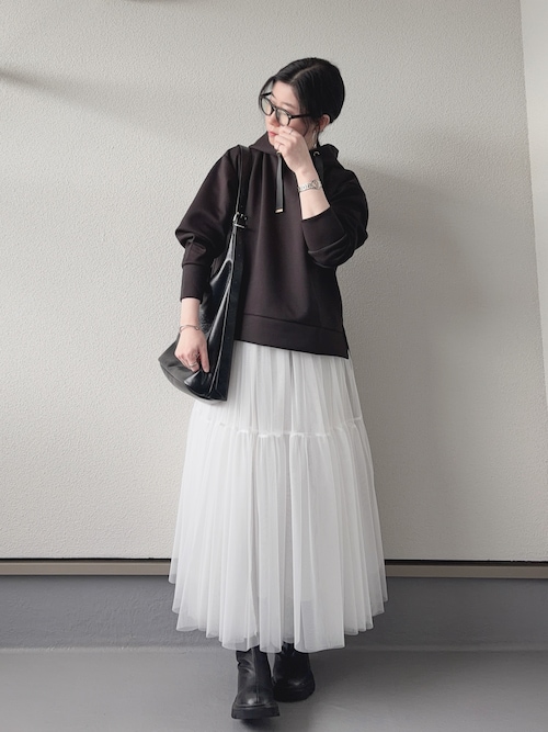 セール】GOKU楽 ダンボールニットフードパーカー（パーカー）｜ikka