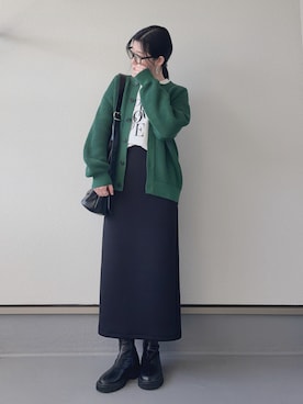 「Honeys（ハニーズ）のアイテム」を使った、haruさん（レディース・162cm）の春コーディネート