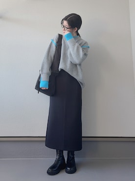 「アイテム（その他）」を使った、haruさん（レディース・162cm）の冬コーディネート