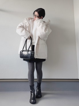 「アイテム（その他）」を使った、haruさん（レディース・162cm）の秋コーディネート