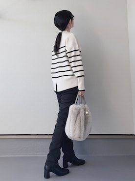 「アイテム（その他）」を使った、haruさん（レディース・162cm）の秋コーディネート