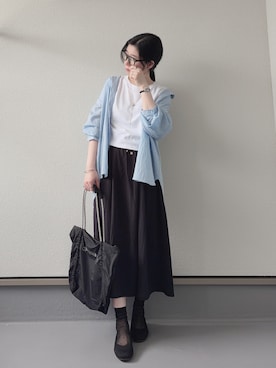 「ikka（イッカ）のアイテム」を使った、haruさん（レディース・162cm）の夏コーディネート