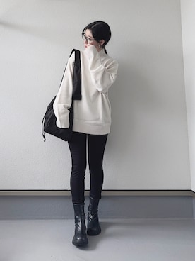 「アイテム（その他）」を使った、haruさん（レディース・162cm）の秋コーディネート
