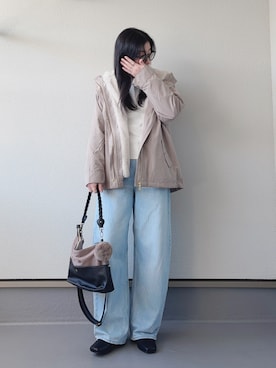 「UNIQLO（ユニクロ）のアイテム」を使った、haruさん（骨格ウェーブ・レディース・162cm）の冬コーディネート