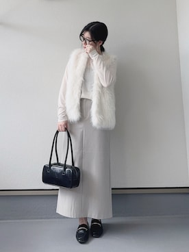 「アイテム（その他）」を使った、haruさん（レディース・162cm）の秋コーディネート