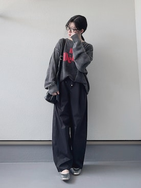 「アイテム（その他）」を使った、haruさん（レディース・162cm）の秋コーディネート