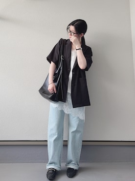 「アイテム（キャミソール）」を使った、haruさん（レディース・162cm）の春コーディネート