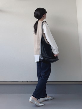 「アイテム（その他）」を使った、haruさん（レディース・162cm）の秋コーディネート