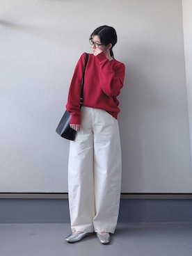 「アイテム（その他）」を使った、haruさん（レディース・162cm）の秋コーディネート