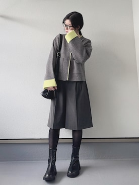 「アイテム（その他）」を使った、haruさん（レディース・162cm）の秋コーディネート