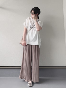 「アイテム（その他）」を使った、haruさん（レディース・162cm）の夏コーディネート
