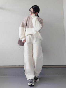 「アイテム（その他）」を使った、haruさん（レディース・162cm）の冬コーディネート