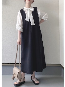 「ハニーズ」｜「アイテム（その他）」を使った、haruさん（レディース・162cm）の春コーディネート