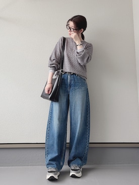 「アイテム（その他）」を使った、haruさん（レディース・162cm）の秋コーディネート