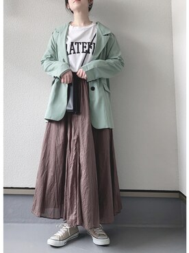 haruさん（レディース・162cm）の春コーディネート