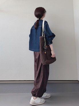 「ikka（イッカ）のアイテム」を使った、haruさん（レディース・162cm）の秋コーディネート