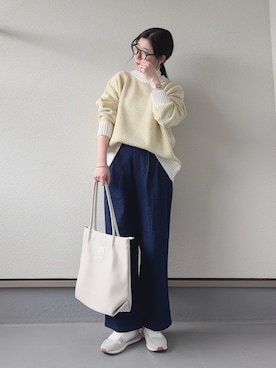 「ikka（イッカ）のアイテム」を使った、haruさん（レディース・162cm）の冬コーディネート