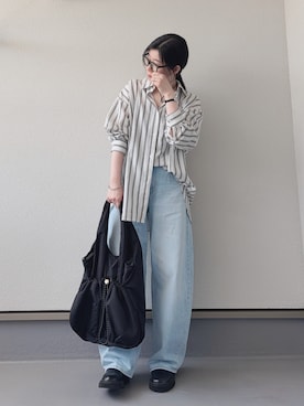 「tiptop（ティップトップ）のアイテム」を使った、haruさん（レディース・162cm）の春コーディネート