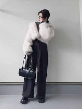 「GU（ジーユー）のアイテム」を使った、haruさん（骨格ウェーブ・レディース・162cm）の秋コーディネート