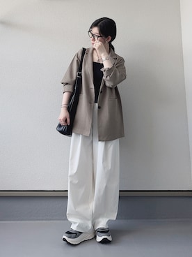 「アイテム（その他）」を使った、haruさん（レディース・162cm）の夏コーディネート