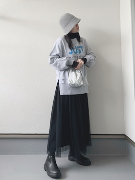 haruさん（レディース・162cm）の冬コーディネート