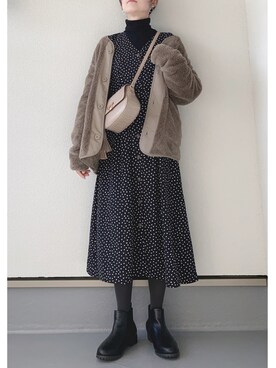 haruさん(レディース・162cm)の冬コーディネート