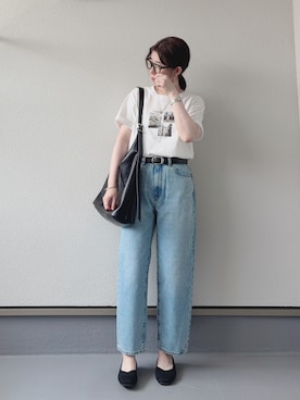 「ikka（イッカ）のアイテム」を使った、haruさん（レディース・162cm）の夏コーディネート