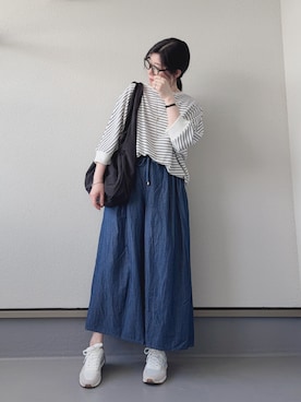 「ikka（イッカ）のアイテム」を使った、haruさん（レディース・162cm）の春コーディネート