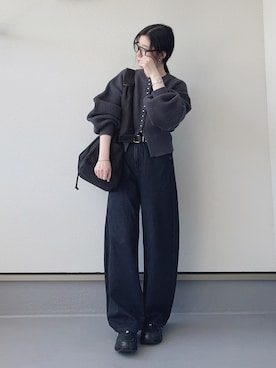 「アイテム（その他）」を使った、haruさん（レディース・162cm）の秋コーディネート