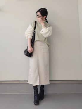 haruさん（レディース・162cm）の冬コーディネート