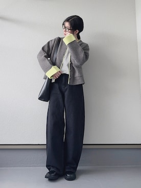 「アイテム（その他）」を使った、haruさん（レディース・162cm）の秋コーディネート