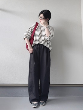 「アイテム（その他）」を使った、haruさん（レディース・162cm）の夏コーディネート