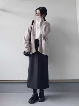 「アイテム（その他）」を使った、haruさん（レディース・162cm）の秋コーディネート