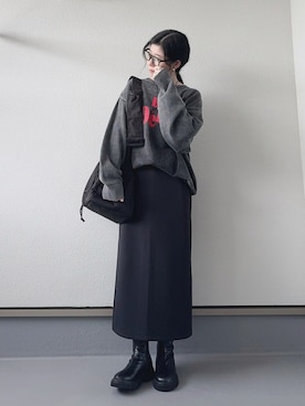 haruさん（骨格ウェーブ・レディース・162cm）の秋コーディネート