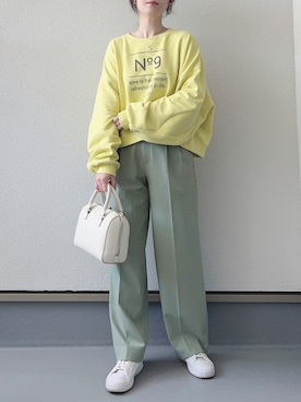 「ボストンバッグ」｜haruさん（レディース・162cm）の春コーディネート