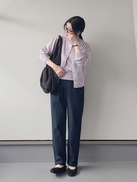 「ikka（イッカ）のアイテム」を使った、haruさん（レディース・162cm）の春コーディネート