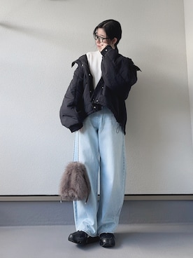 「アイテム（その他）」を使った、haruさん（レディース・162cm）の秋コーディネート