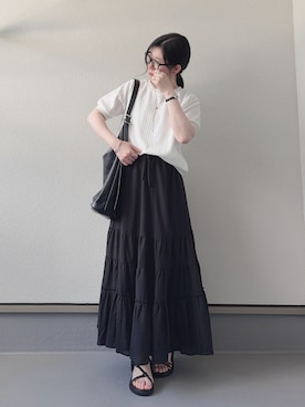 「アイテム（その他）」を使った、haruさん（レディース・162cm）の夏コーディネート