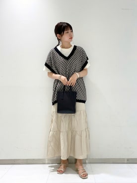 「ローリーズファーム(LOWRYS FARM)」｜あーやんさん（レディース・160cm）の秋コーディネート