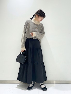 「カンフーシューズ」｜あーやんさん（レディース・160cm）の秋コーディネート