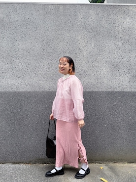 「QUEEN SHOP（クイーンショップ）のアイテム」を使った、yuさん（レディース・156cm）の夏コーディネート