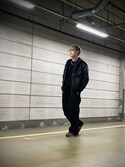 Schott/ショット/LEATHER FULLZIP PARKA/レザー フルジップ パーカー ...