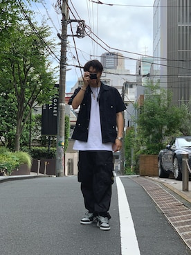 MELO×YHさん(メンズ・181cm)の夏コーディネート