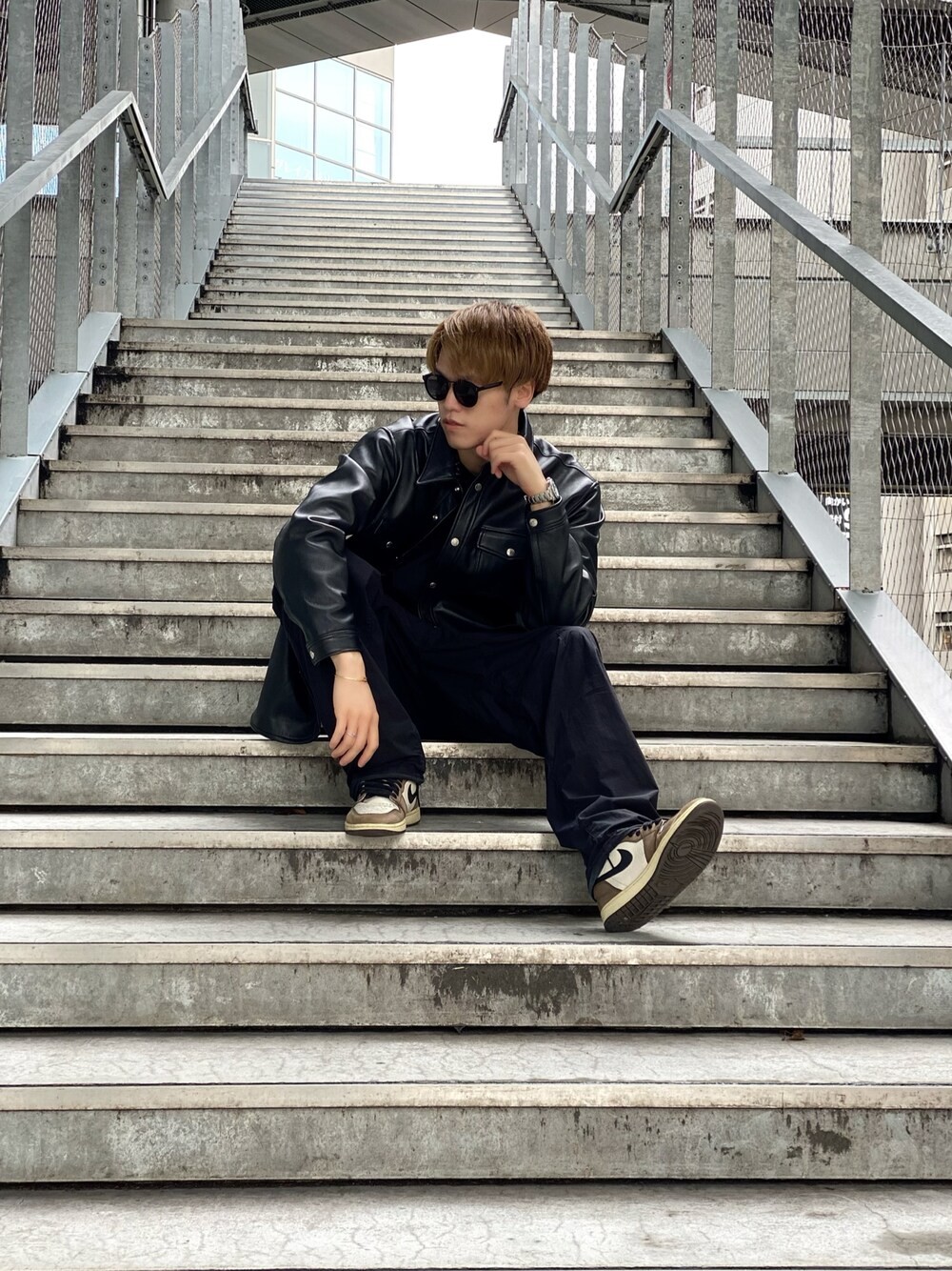 schott（ショット）の「Schott/ショット/LAMB LEATHER SHIRT