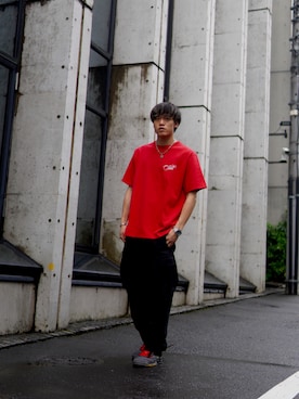 MELO×YHさん（メンズ・181cm）の夏コーディネート