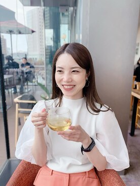 「フレイアイディー」｜AKOさん（レディース・150cm）の春コーディネート