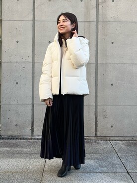 「小柄女子」｜AKOさん（レディース・150cm・30代）の冬コーディネート