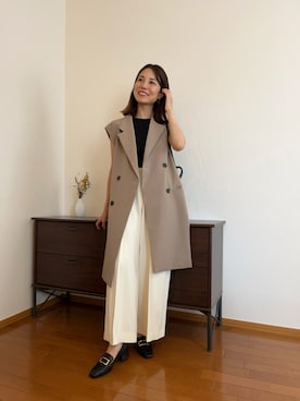 「小柄女子」｜AKOさん（レディース・150cm・30代）の夏コーディネート