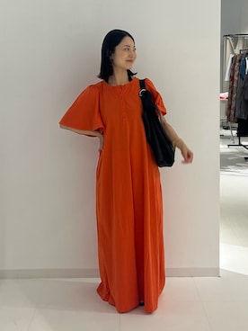「アイテム（ワンピース/ドレス）」を使った、AKOさん（レディース・150cm・30代）の夏コーディネート