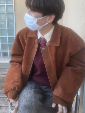 「アイテム（フォーマルスーツ/小物）」を使った、Utoさん（メンズ・169cm・20代）の春コーディネート